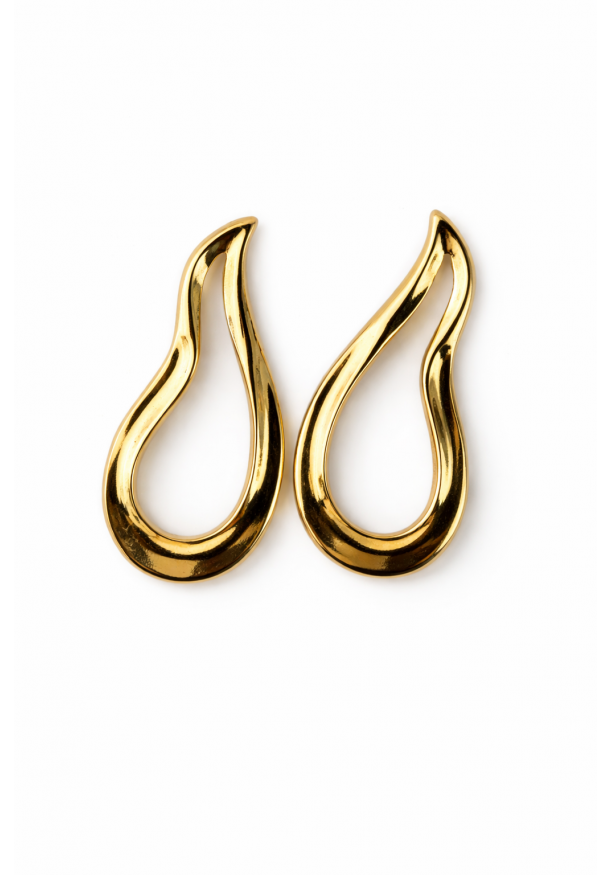 GOLD PLATED SWEET COOL EARRINGS